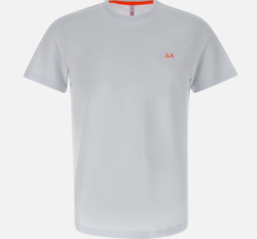 SUN68 "T-shirt piquet" WHITE Uomo 