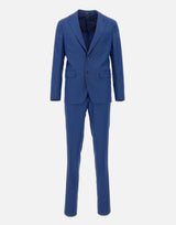 BRIAN DALES Completo due pezzi  in fresco lana BLUE Uomo 