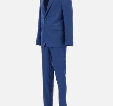 BRIAN DALES Completo due pezzi  in fresco lana BLUE Uomo 