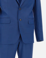 BRIAN DALES Completo due pezzi  in fresco lana BLUE Uomo 