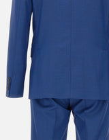 BRIAN DALES Completo due pezzi  in fresco lana BLUE Uomo 