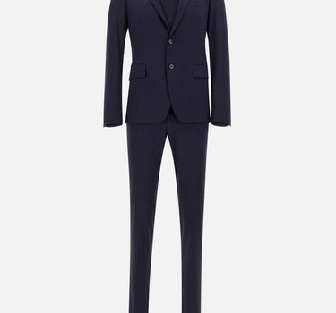 BRIAN DALES Completo due pezzi  in misto lana BLUE Uomo 