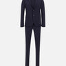 BRIAN DALES Completo due pezzi  in misto lana BLUE Uomo 