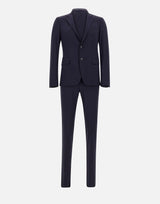 BRIAN DALES Completo due pezzi  in misto lana BLUE Uomo 