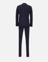 BRIAN DALES Completo due pezzi  in misto lana BLUE Uomo 