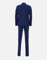 BRIAN DALES Completo due pezzi in misto lana BLUE Uomo 