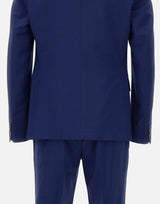 BRIAN DALES Completo due pezzi in misto lana BLUE Uomo 