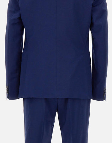 BRIAN DALES Completo due pezzi in misto lana BLUE Uomo 