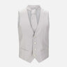 Gilet e cravatta da cerimonia in misto seta 91CT06 3197183013 CORNELIANI 