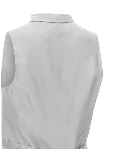Gilet e cravatta da cerimonia in misto seta 91CT06 3197183013 CORNELIANI 