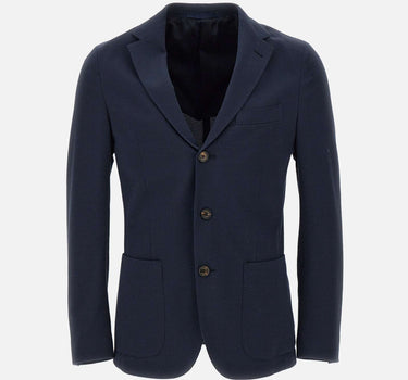 ELEVENTY Blazer in cotone BLUE Uomo 