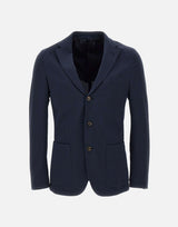 ELEVENTY Blazer in cotone BLUE Uomo 