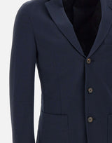 ELEVENTY Blazer in cotone BLUE Uomo 