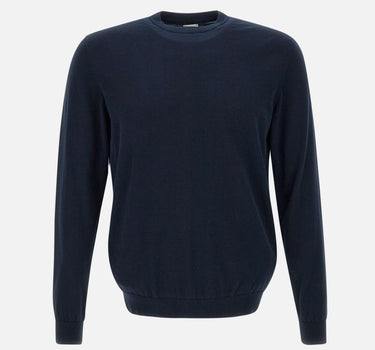 ELEVENTY Pullover  in cotone BLUE Uomo 