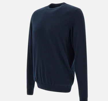 ELEVENTY Pullover  in cotone BLUE Uomo 