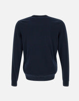 ELEVENTY Pullover  in cotone BLUE Uomo 