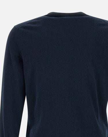 ELEVENTY Pullover  in cotone BLUE Uomo 