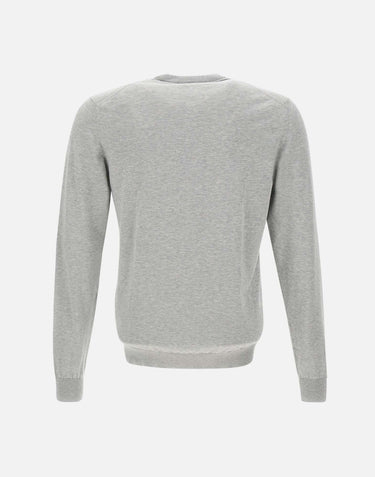 ELEVENTY Pullover  in cotone GREY Uomo 