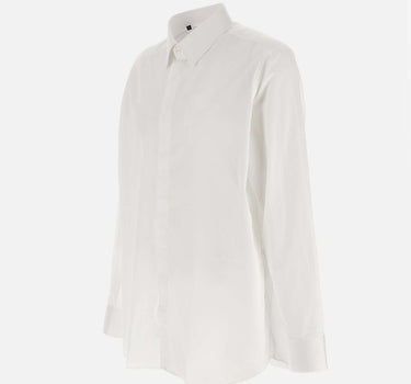 CARLO PIGNATELLI Camicia  in cotone WHITE Uomo 