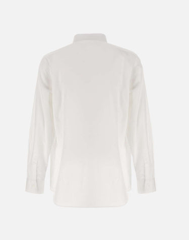 CARLO PIGNATELLI Camicia  in cotone WHITE Uomo 