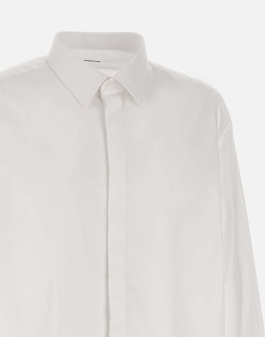 CARLO PIGNATELLI Camicia  in cotone WHITE Uomo 