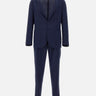 SANTANIELLO Completo due pezzi  in fresco lana BLUE Uomo 