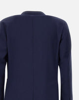 SANTANIELLO Completo due pezzi  in fresco lana BLUE Uomo 
