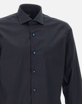 BARBA Camicia in cotone BLUE Uomo 