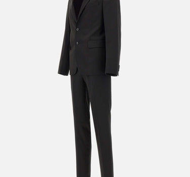 BRIAN DALES Completo due pezzi "GA87" in  fresco lana BLACK Uomo 