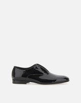 CARLO PIGNATELLI Mocassini "Rugan" in pelle lucida BLACK Uomo 
