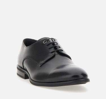 CARLO PIGNATELLI Stringate  in pelle spazzolata BLACK Uomo 