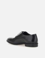 CARLO PIGNATELLI Stringate  in pelle spazzolata BLACK Uomo 