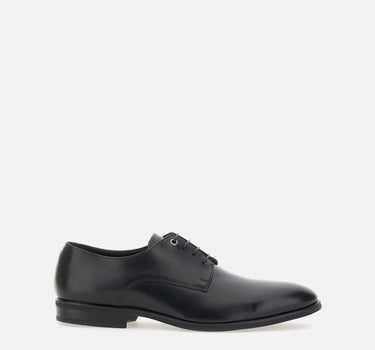 CARLO PIGNATELLI Stringate  in pelle spazzolata BLACK Uomo 