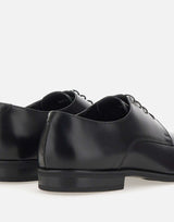CARLO PIGNATELLI Stringate  in pelle spazzolata BLACK Uomo 