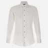 CARLO PIGNATELLI Camicia da cerimonia in cotone WHITE Uomo 