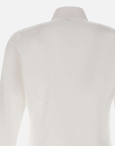 CARLO PIGNATELLI Camicia da cerimonia in cotone WHITE Uomo 