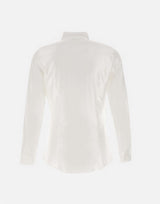 CARLO PIGNATELLI Camicia "Ray" in cotone e viscosa WHITE Uomo 