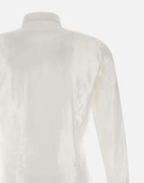 CARLO PIGNATELLI Camicia "Ray" in cotone e viscosa WHITE Uomo 