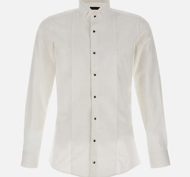 CARLO PIGNATELLI Camicia in cotone WHITE Uomo 