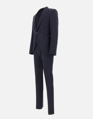 CORNELIANI Completo tre pezzi BLUE Uomo 