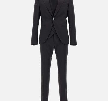 CORNELIANI Completo tre pezzi Corneliani BLACK Uomo 