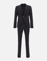 CORNELIANI Completo tre pezzi Corneliani BLACK Uomo 
