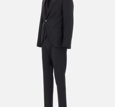 CORNELIANI Completo tre pezzi Corneliani BLACK Uomo 
