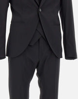 CORNELIANI Completo tre pezzi Corneliani BLACK Uomo 