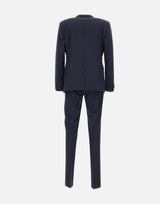 CORNELIANI Completo due pezzi in fresco lana BLUE Uomo 