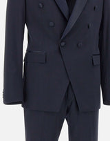 CORNELIANI Completo due pezzi in fresco lana BLUE Uomo 