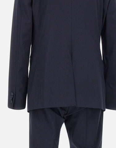 CORNELIANI Completo due pezzi in fresco lana BLUE Uomo 