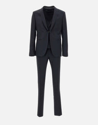 CORNELIANI Completo tre pezzi  in fresco lana BLUE Uomo 