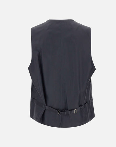 CORNELIANI Completo tre pezzi  in fresco lana BLUE Uomo 