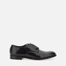 DOUCAL'S Stringate "Horse" in pelle BLACK Uomo 